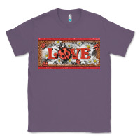 Lavender love ladybug    license plate template Classic Tee - BarkalooDesign