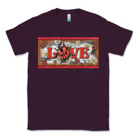Plum love ladybug    license plate template Classic Tee - BarkalooDesign