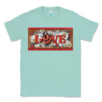 Seafoam love ladybug    license plate template Classic Tee - BarkalooDesign