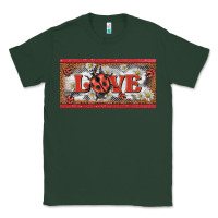 Sports Green love ladybug    license plate template Classic Tee - BarkalooDesign