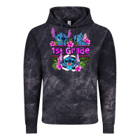 Cloud Black preview flower stitch 1st grade Vintage Hoodie - AdoDesignShop
