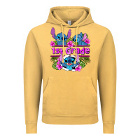 Vintage Mustard preview flower stitch 1st grade Vintage Hoodie - AdoDesignShop