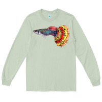 Matcha Guppy Fish Long Sleeve Tee - LillyAllenDesigns
