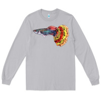 Moon Dust Guppy Fish Long Sleeve Tee - LillyAllenDesigns