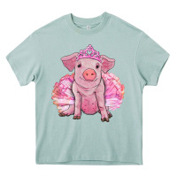 Arona Balerina pig with tutu Heavy Core Tee - RanaPortraitStore
