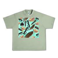 Oil Green literature seamless pattern Urban Heavy Tee - BundleAndBundleShop