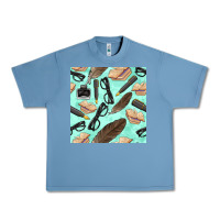 Pebble Blue literature seamless pattern Urban Heavy Tee - BundleAndBundleShop