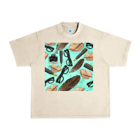 Sandshell literature seamless pattern Urban Heavy Tee - BundleAndBundleShop