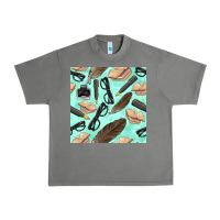 Tornado literature seamless pattern Urban Heavy Tee - BundleAndBundleShop