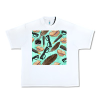White literature seamless pattern Urban Heavy Tee - BundleAndBundleShop