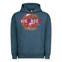 Pigment Midnight Navy this is what a warrior looks like Urban Hoodie - CowGirlArtShop