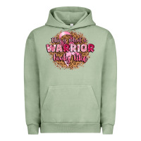 Pigment Oil Green this is what a warrior looks like Urban Hoodie - CowGirlArtShop
