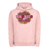 Pigment Salmon this is what a warrior looks like Urban Hoodie - CowGirlArtShop