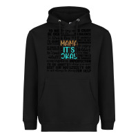 Black mama it s okay Heavyweight Hoodie - Artiststas