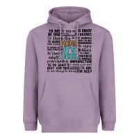 Lavender mama it s okay Heavyweight Hoodie - Artiststas
