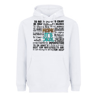 White mama it s okay Heavyweight Hoodie - Artiststas
