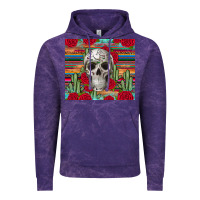 Cloud Purple skull cactus Vintage Hoodie - JahusDesignShop
