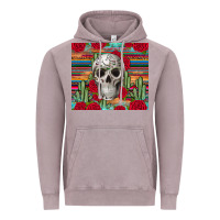 Vintage Zinc skull cactus Vintage Hoodie - JahusDesignShop