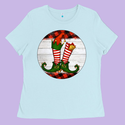 Ladies Tee Elf Shoes