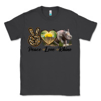 Smoke peace love rhino Classic Tee - LillyAllenDesigns