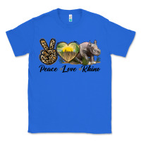 True Royal peace love rhino Classic Tee - LillyAllenDesigns