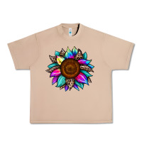 Burro sunflower tie dye Urban Heavy Tee - JahusDesignShop