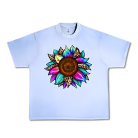 Grape Ice sunflower tie dye Urban Heavy Tee - JahusDesignShop