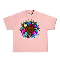 Salmon sunflower tie dye Urban Heavy Tee - JahusDesignShop