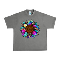 Tornado sunflower tie dye Urban Heavy Tee - JahusDesignShop
