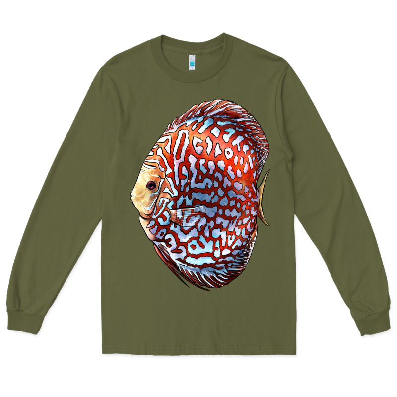 Discus Fish Long Sleeve Tee by LillyAllenDesigns | Teevron