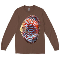 Chestnut Discus Fish Long Sleeve Tee - LillyAllenDesigns