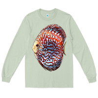 Matcha Discus Fish Long Sleeve Tee - LillyAllenDesigns