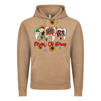 Vintage Coffee dental merry Christmas Vintage Hoodie - JahusDesignShop