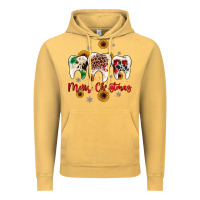 Vintage Mustard dental merry Christmas Vintage Hoodie - JahusDesignShop
