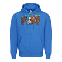 True Royal just pray Zipper Hoodie - NancyCooperArtShop