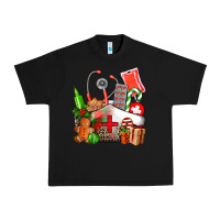 Black nurse  and christmas Urban Heavy Tee - AdoDesignShop