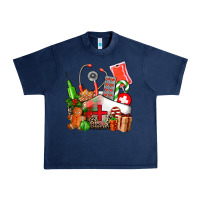 Navy nurse  and christmas Urban Heavy Tee - AdoDesignShop