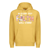 Antique Gold Oceans Deep My Faith Will Stand Premium Hoodie - Bettercallsaul