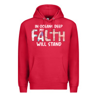 Cardinal Oceans Deep My Faith Will Stand Premium Hoodie - Bettercallsaul
