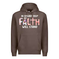 Coffee Oceans Deep My Faith Will Stand Premium Hoodie - Bettercallsaul