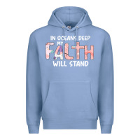 Colony Blue Oceans Deep My Faith Will Stand Premium Hoodie - Bettercallsaul