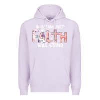 Lilac Oceans Deep My Faith Will Stand Premium Hoodie - Bettercallsaul