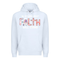 White Oceans Deep My Faith Will Stand Premium Hoodie - Bettercallsaul
