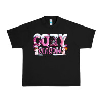 Black pink cozy season with snowman ado Urban Heavy Tee - AdoDesignShop