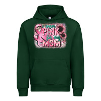 Forest Green i wear pink for my mom Urban Hoodie - CowGirlArtShop