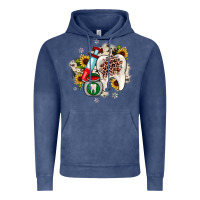Vintage Denim Christmas dental sunflower Vintage Hoodie - JahusDesignShop
