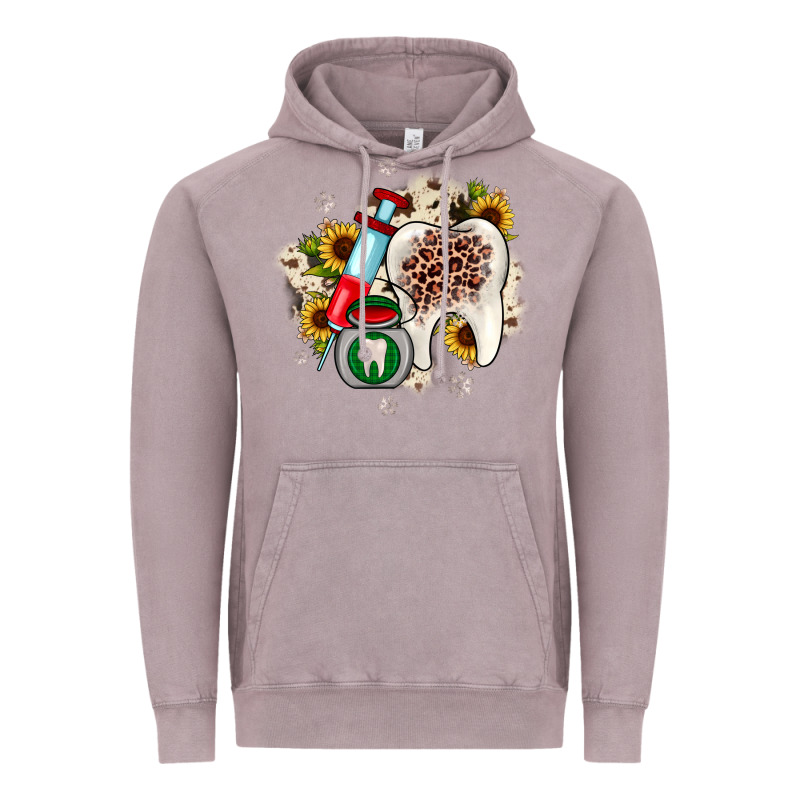 Christmas Dental Sunflower Vintage Hoodie by JahusDesignShop | Teevron
