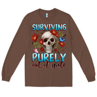 Chestnut surviving purely out of spite Long Sleeve Tee - JahusDesignShop