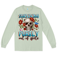 Matcha surviving purely out of spite Long Sleeve Tee - JahusDesignShop