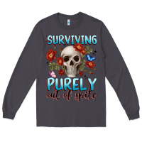 Smoke surviving purely out of spite Long Sleeve Tee - JahusDesignShop